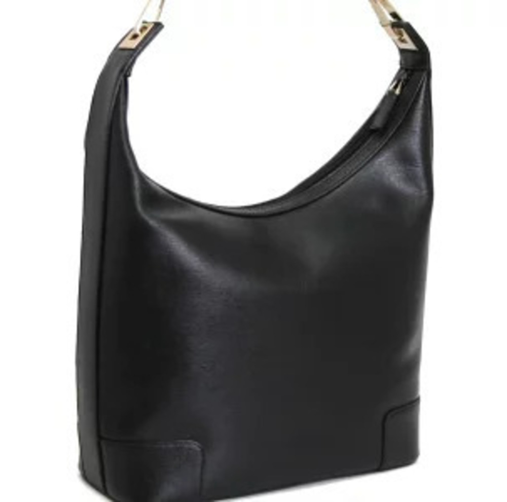 Gucci Shoulder Black Leather One Hobo Bag